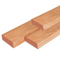Bangkirai hardhout rhombus profiel 1,6 x 6,8 x 430 cm geschaafd