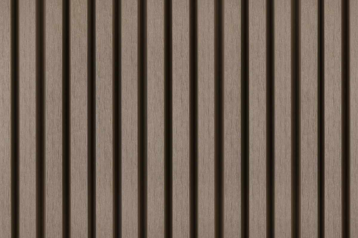 PuraTech 30 composiet triple profiel 3,3 x 17,0 x 390 cm, light grey, fijne houtnerf