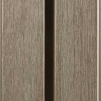 PuraTech 55 composiet dubbel profiel 3,3 x 17,0 x 390 cm, light grey, fijne houtnerf