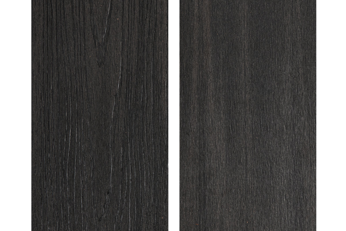 PuraShield composiet vlonderplank 2,3 x 13,8 x 500 cm, ebony black, semi-massief, fijne houtnerf, clip systeem