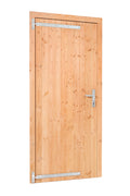 Douglas enkele klampdeur B1000xH2050mm buitenmaat, linksdraaiend (rvs / verzinkt beslagset)