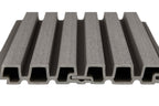 PuraTech 30 composiet triple profiel 3,3 x 17,0 x 390 cm, dark grey, fijne houtnerf