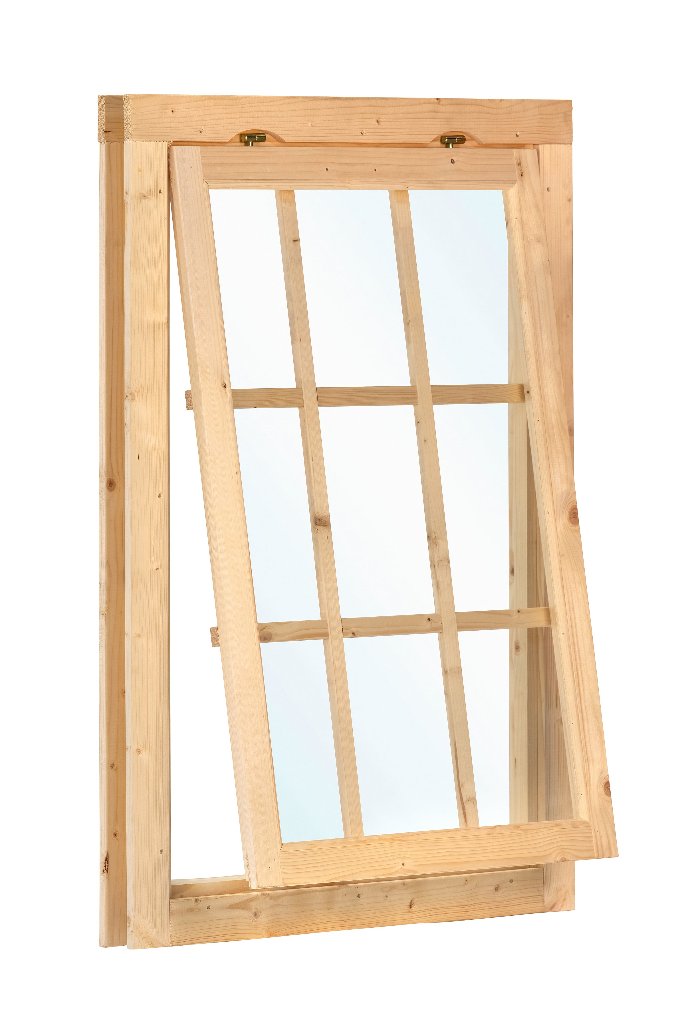 Uitzetraam enkel W1 vuren 85 x 120,5 cm