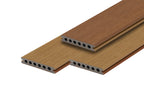 PuraTerra composiet vlonderplank 2,3 x 13,8 x 500 cm, teak, tweekleurig