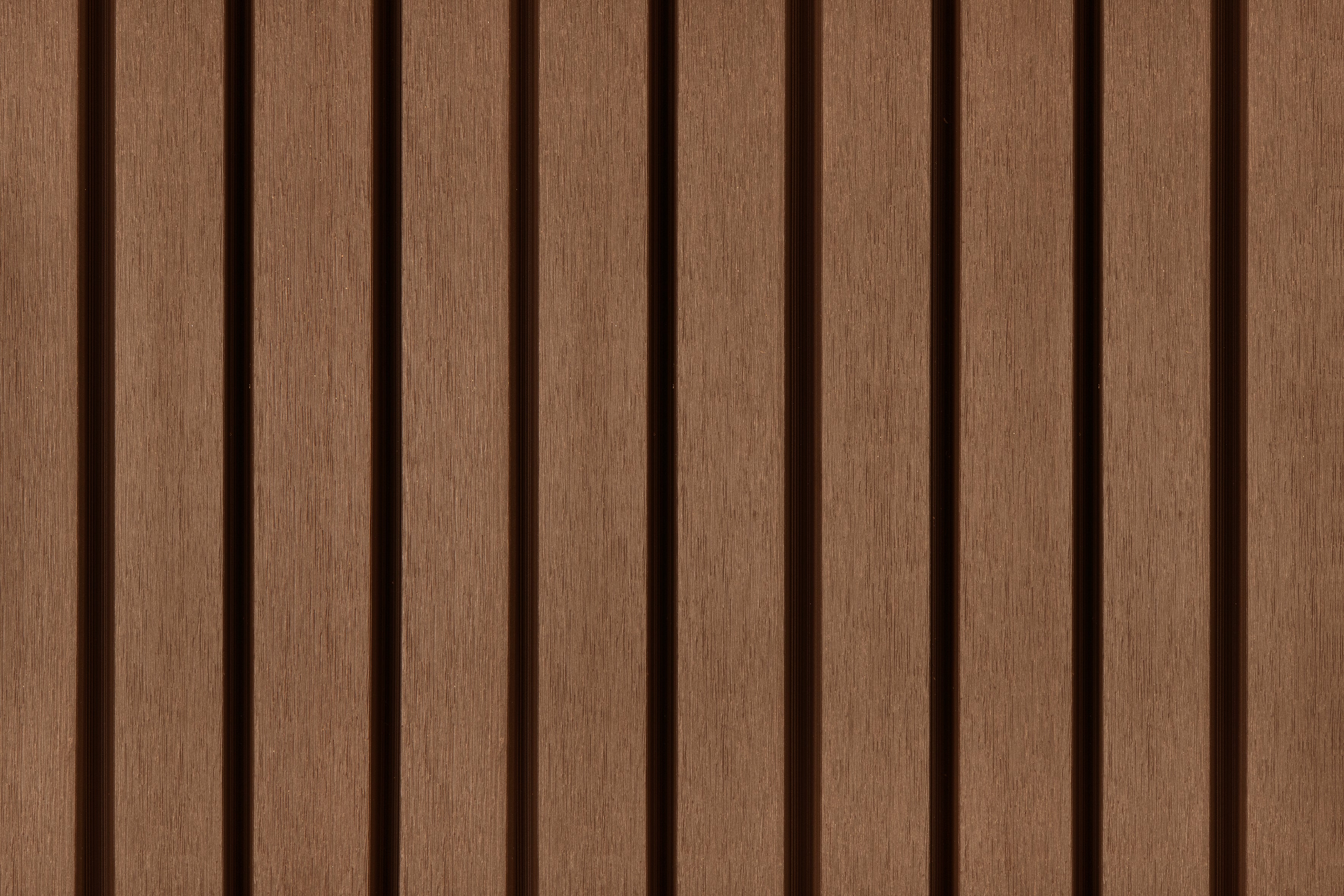 PuraTech 55 composiet dubbel profiel 3,3 x 17,0 x 290 cm, teak, fijne houtnerf