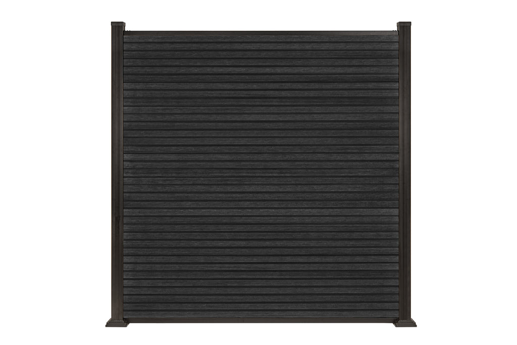 PuraFence Royal composiet plank 2,0 x 16,1 x 182 cm, ebony black