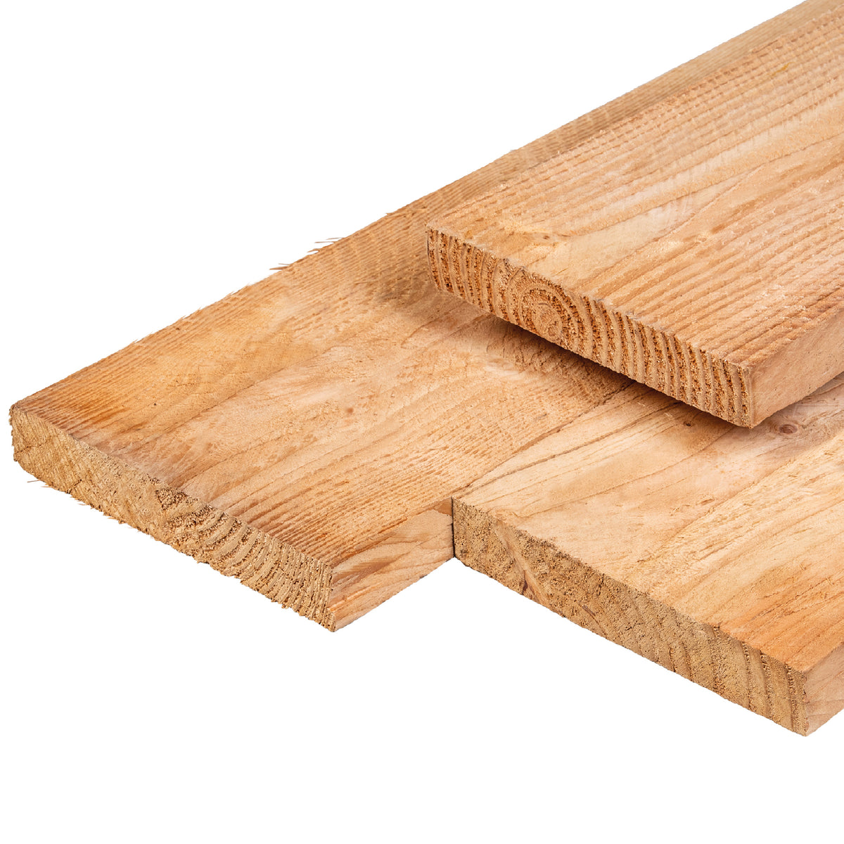 Douglas steigerplank 3,0 x 20,0 x 400 cm, vers, fijnbezaagd, scherpkantig