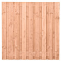 Tuinscherm Salzburg, douglas, RVS-geschroefd, 19-planks (17+2) 180 x 180 cm