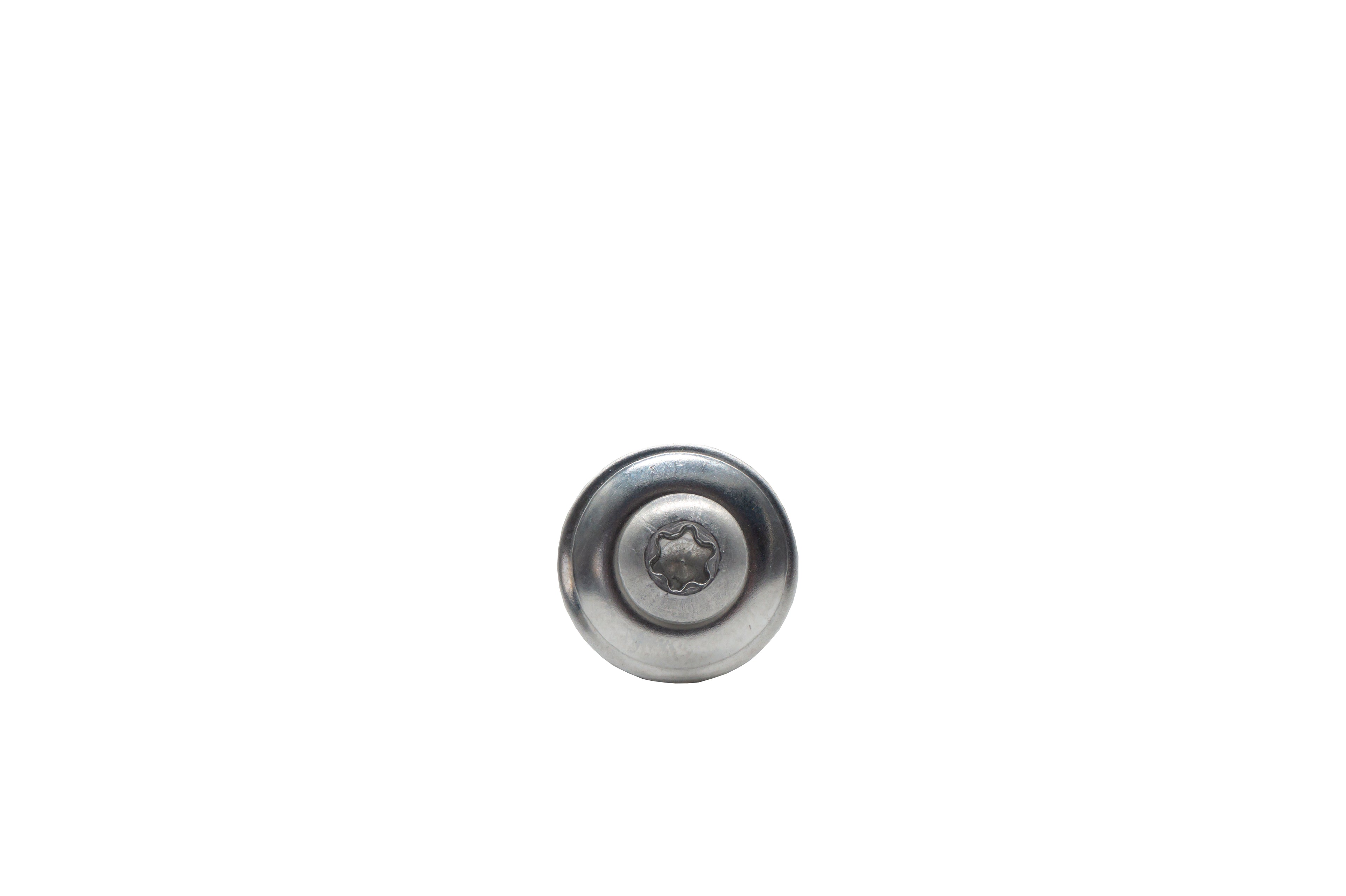 Daktrimschroef RVS A2 4,5 x 40 mm, boorpunt, EPDM Ring 15 mm (Doos 50 stuks)