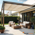 Harmonicadoek 290 x 400 cm zand