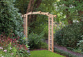 Pergolaset Loke, getoogd, groen geïmpregneerd grenen, B180 x D50 x H220 cm