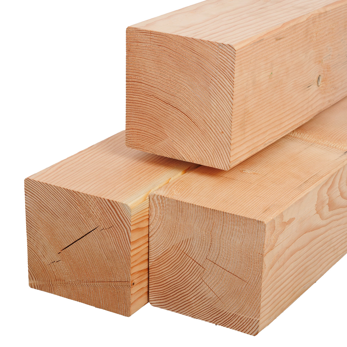 Douglas paal 19,0 x 19,0 x 300 cm, vers, geschaafd, vellingkant