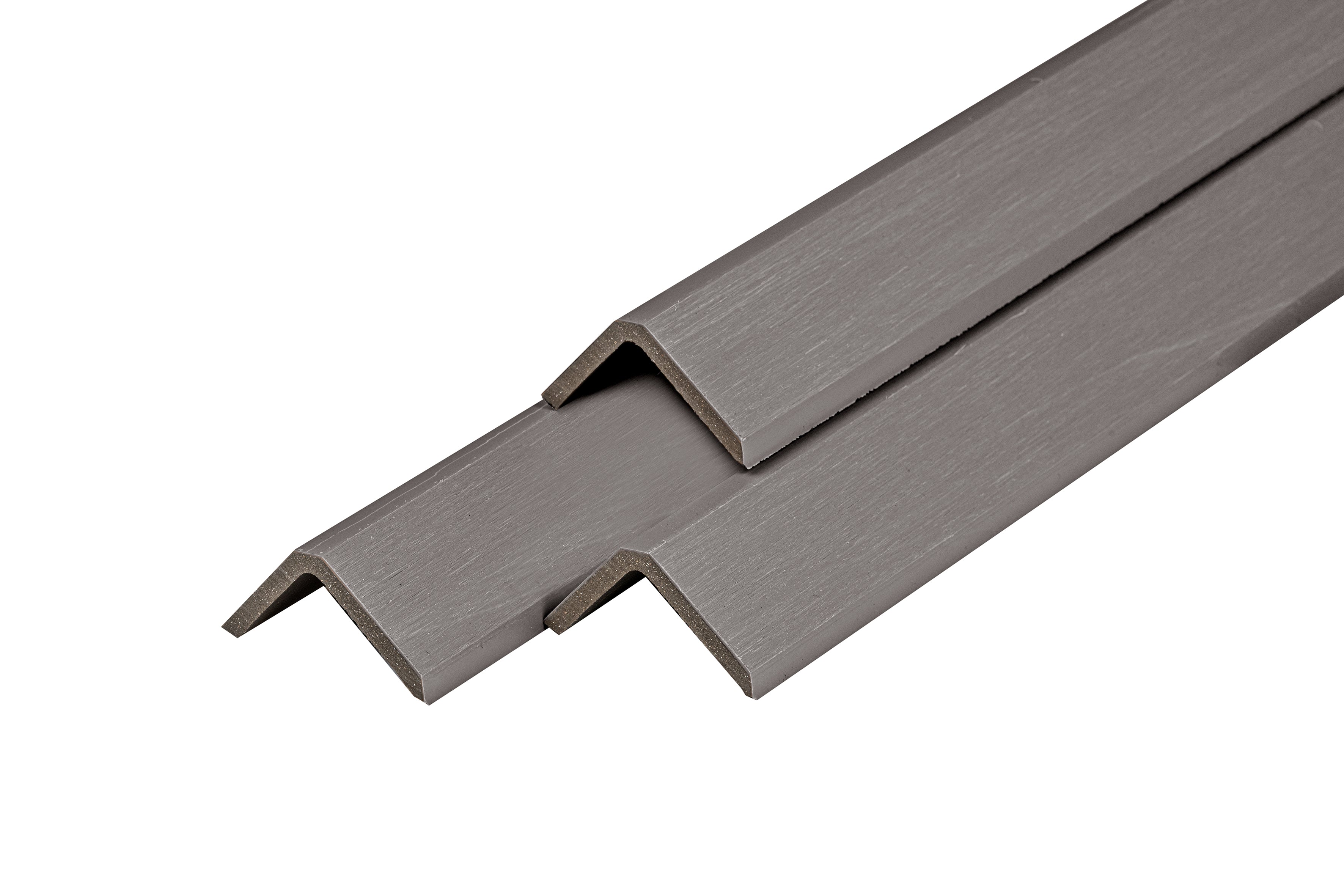 PuraShield composiet hoekprofiel 4,1 x 5,0 x 300 cm, dark grey