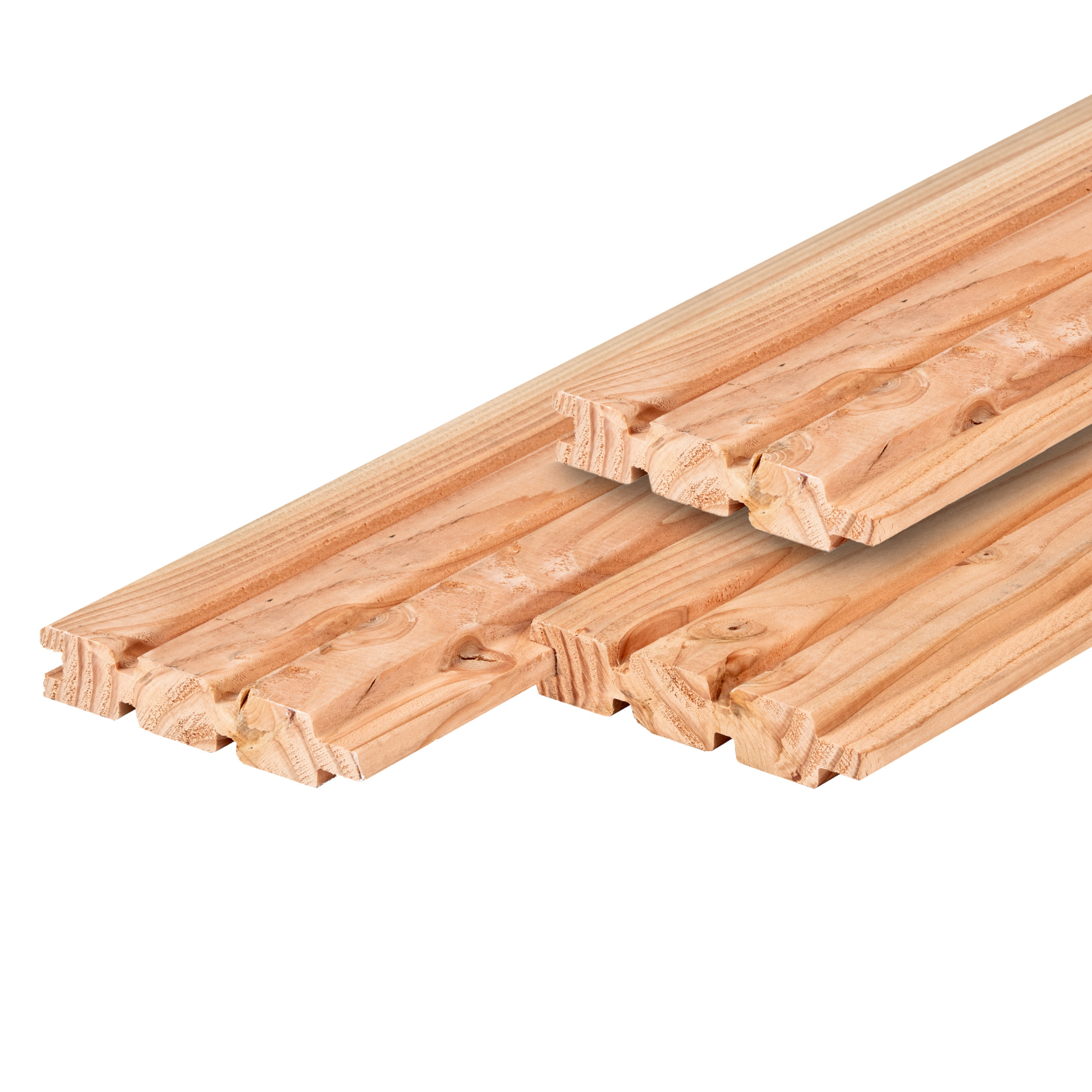 Douglas triple profiel 2,8 x 14,5 x 300 cm, gedroogd, geschaafd