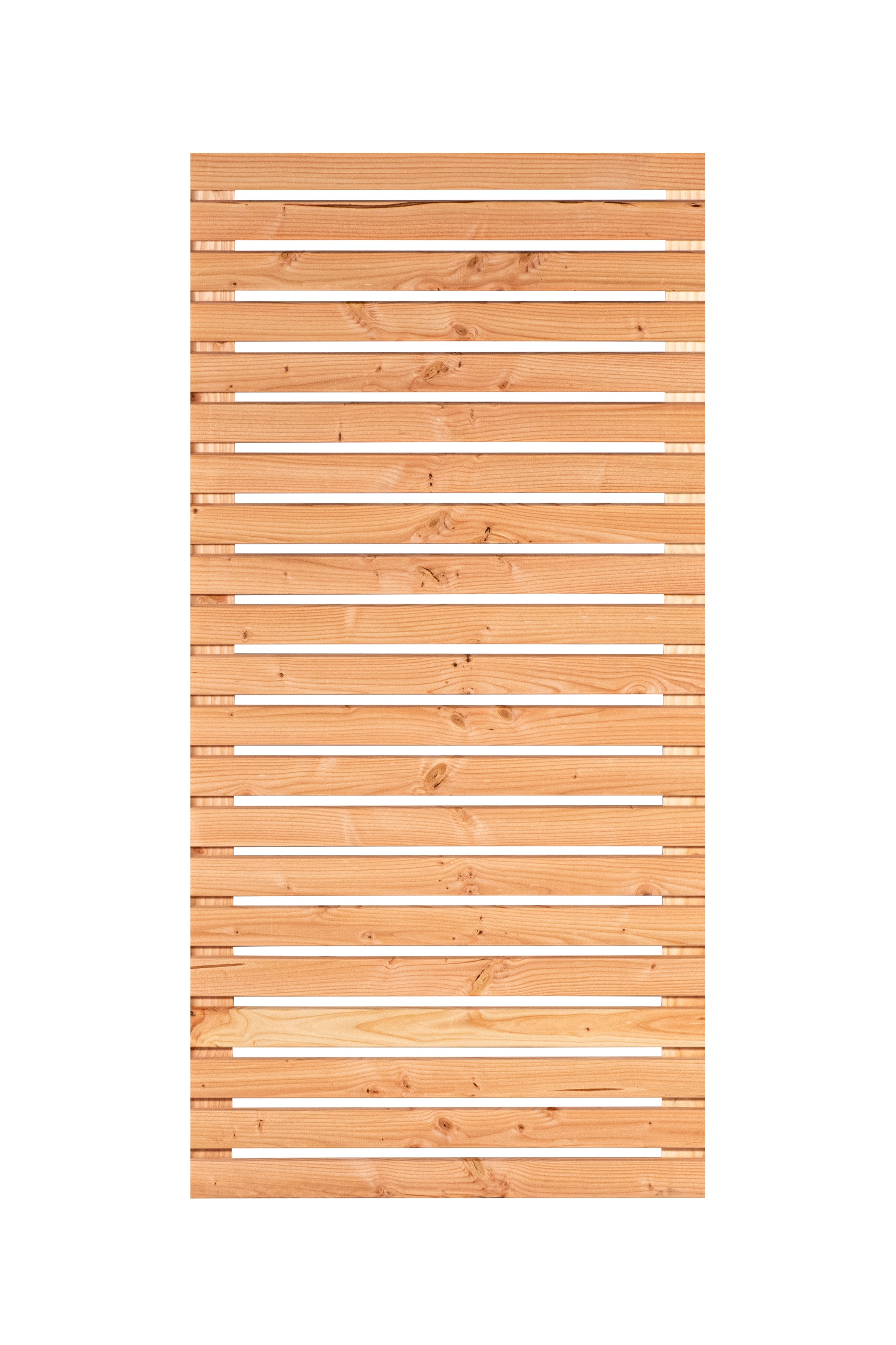 Rhombusscherm Kaprun, douglas, RVS-geschroefd, 90 x 180 cm