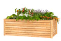 Verhoogde plantenbak Donau, lariks B190xD90xH65 cm