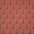 Dakshingles beverstaart rood - pak 3 m²