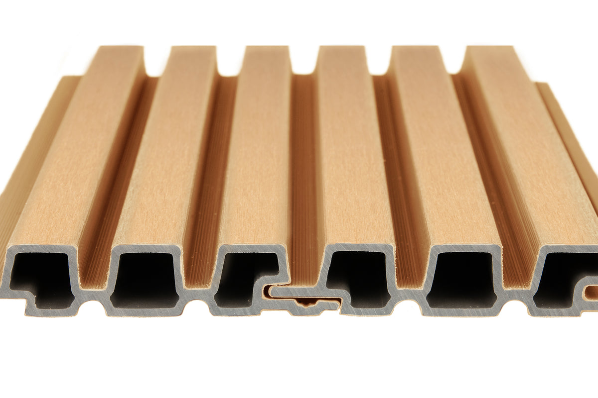 PuraTech 30 composiet triple profiel 3,3 x 17,0 x 290 cm, cedar, fijne houtnerf