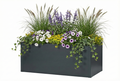 Seneca 150  – Dubbelwandige bloembak antraciet – 150 x 100 x 76 cm