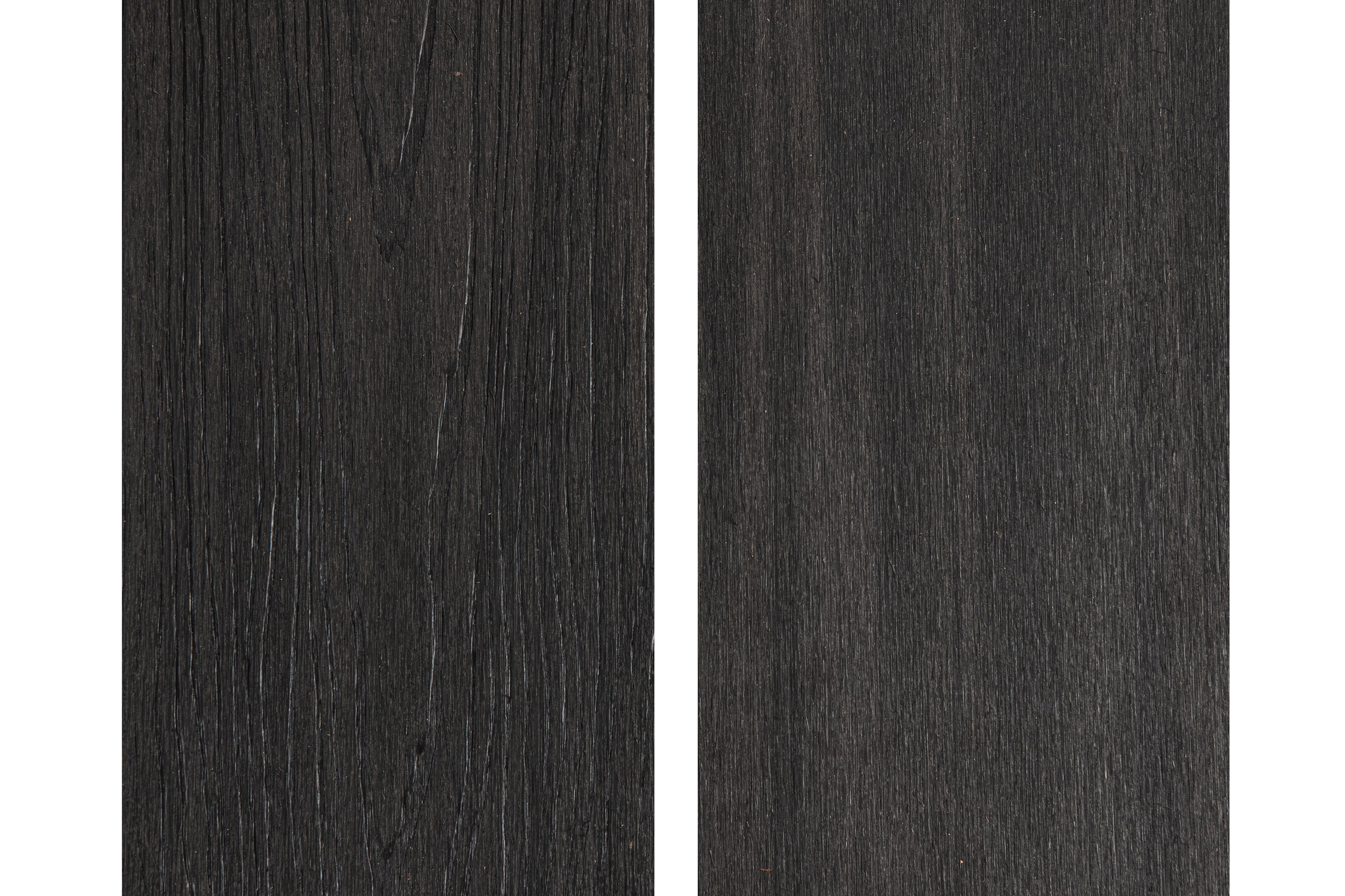 PuraShield composiet vlonderplank 2,3 x 21,0 x 500 cm, ebony black, semi-massief, fijne houtnerf, clip systeem