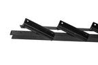 Flex Fence zwart gepoedercoat zelfbouwpakket lengte 96 cm