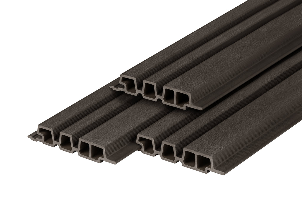 PuraTech 195 Composiet gevelbekleding Ebony Black 3,3 x 19,5 x 390 cm