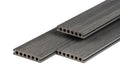 PuraShield composiet vlonderplank 2,3 x 13,8 x 300 cm, dark grey, semi-massief, fijne houtnerf, clip systeem