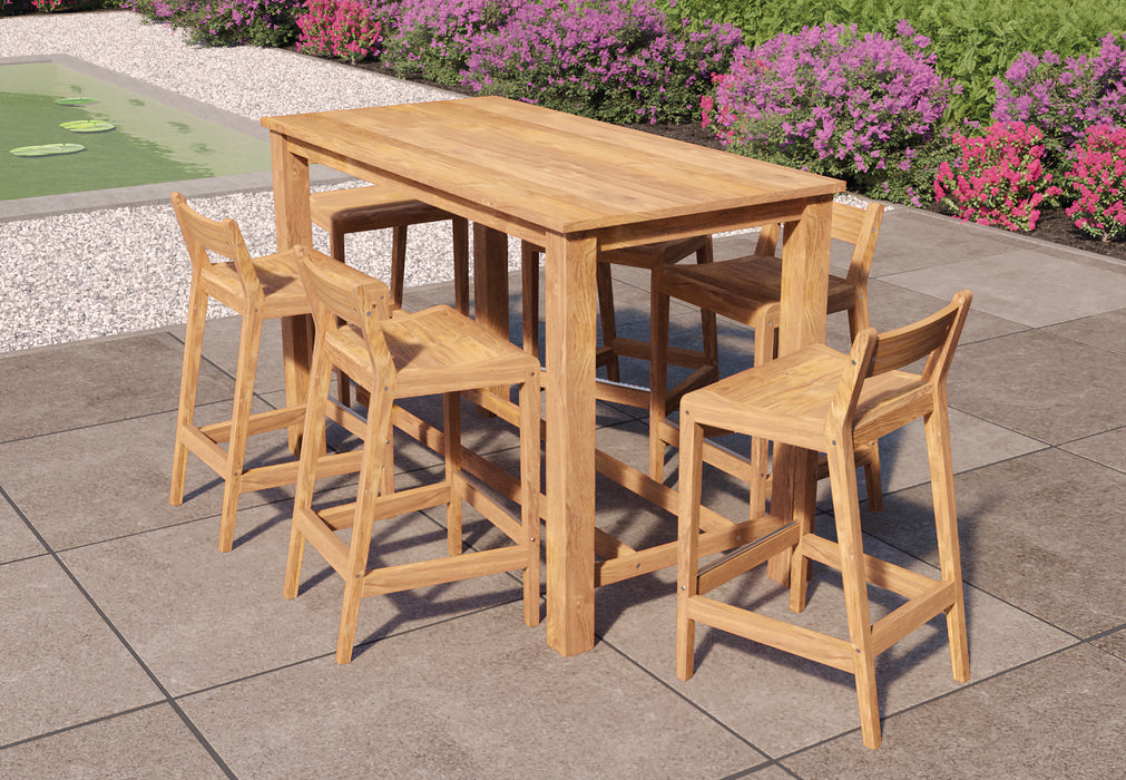 Teak tuinset Barset Buckingham