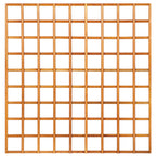 Trellis recht hardhout kunstmatig gedroogd H180 x B180 cm