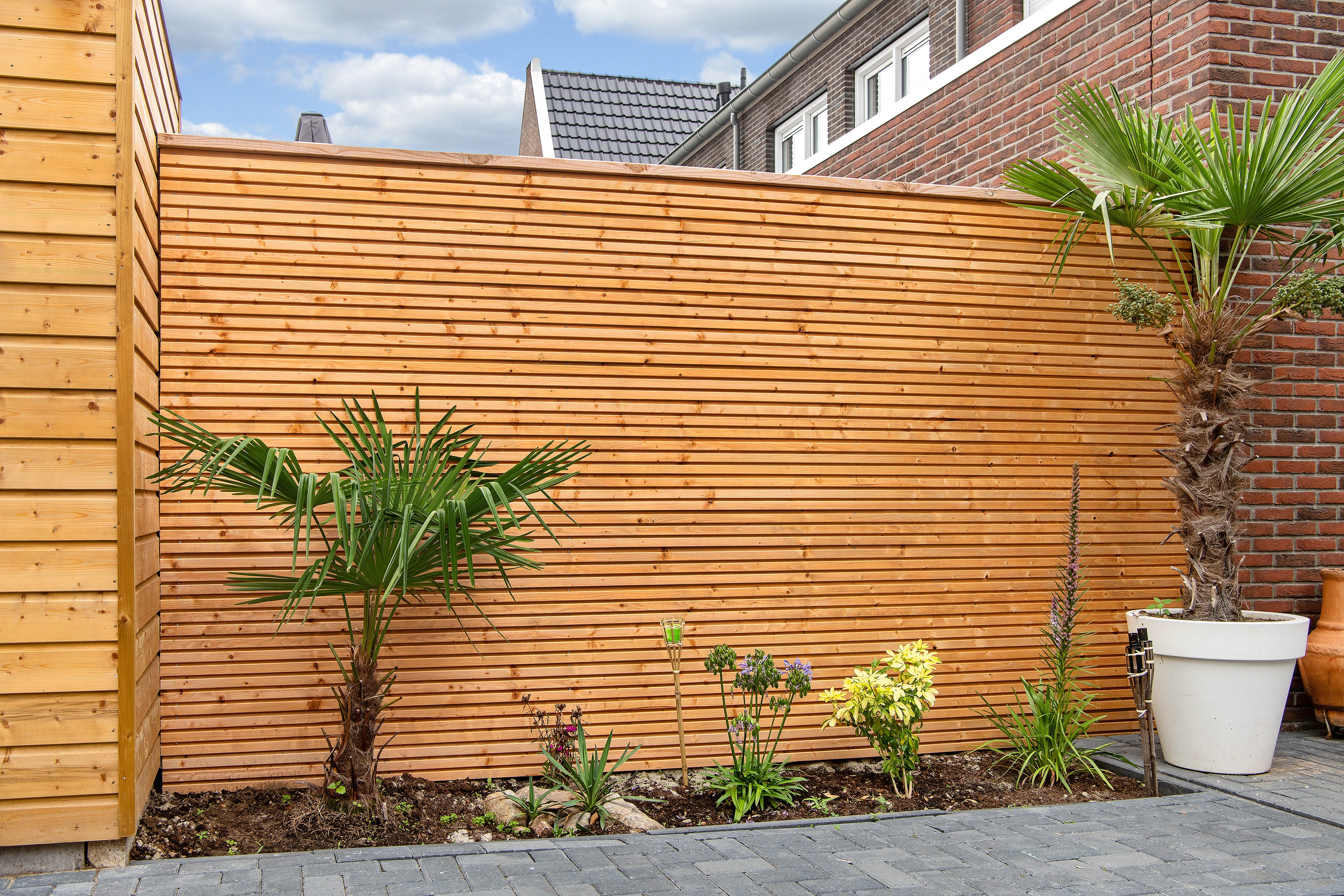 Thermoline NE vuren triple profiel 2,6 x 14,0 x 300 cm, gedroogd, thermisch gemodificeerd, geschaafd