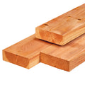 Red Class Wood ME vuren ligger 4,5 x 19,5 x 500 cm, gedroogd, geïmpregneerd, geschaafd, 4 ronde hoeken