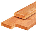 Red Class Wood ME vuren ligger 4,5 x 12,0 x 330 cm, gedroogd, geïmpregneerd, geschaafd, 4 ronde hoeken