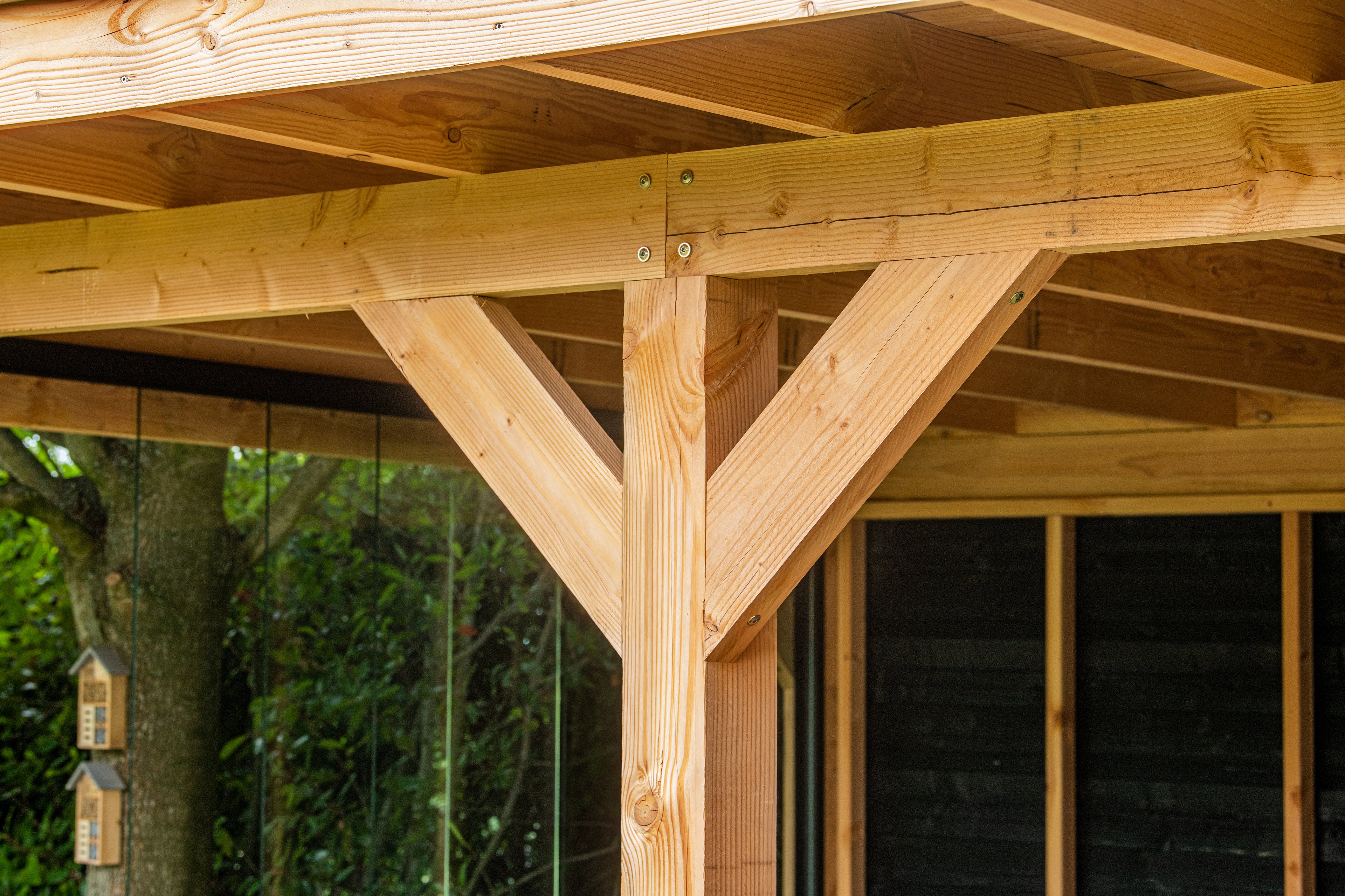 Douglas ligger 5,0 x 15,0 x 400 cm, vers, fijnbezaagd, scherpkantig