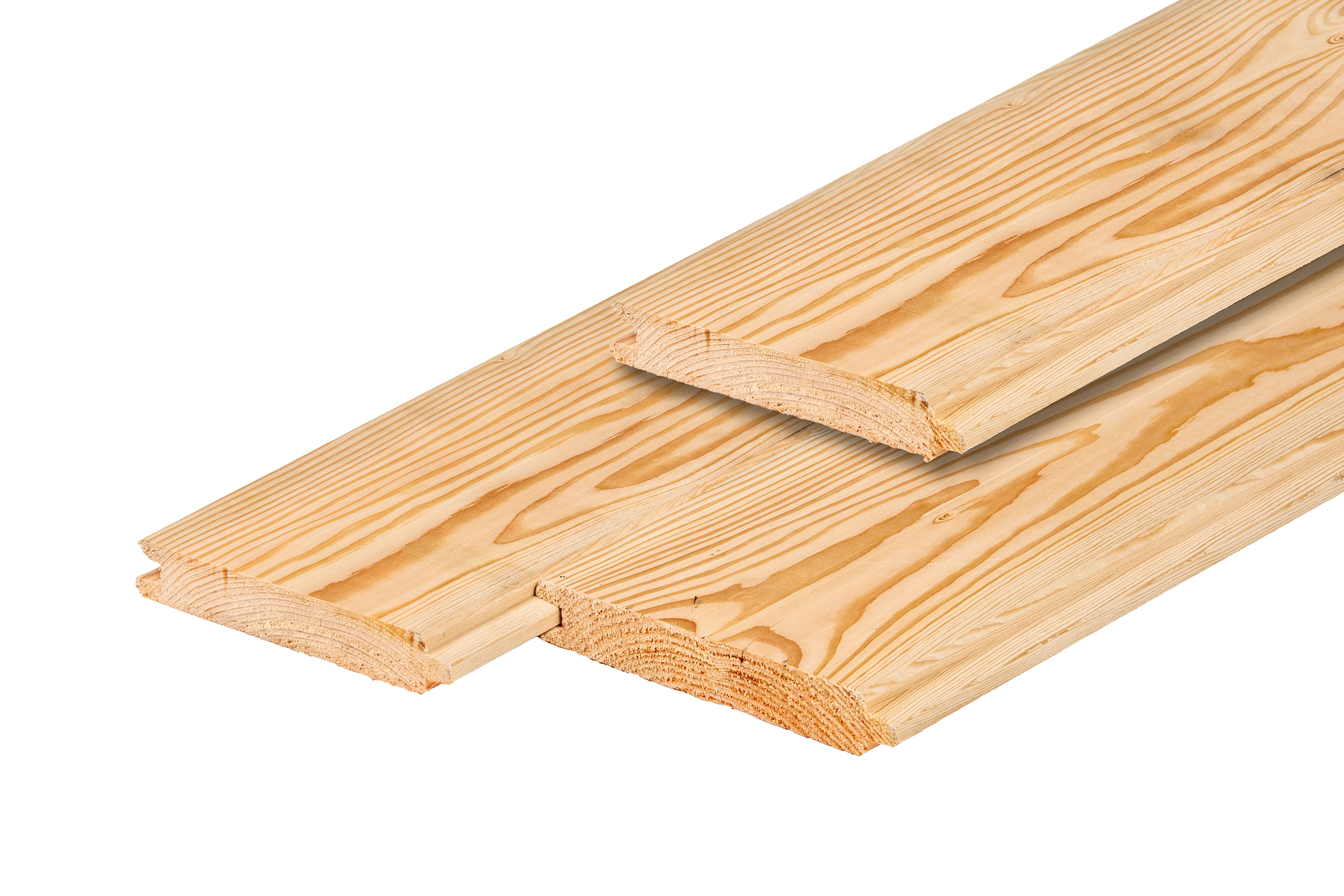 Douglas blokhutprofiel 2,8 x 19,5 x 300 cm, gedroogd, geschaafd