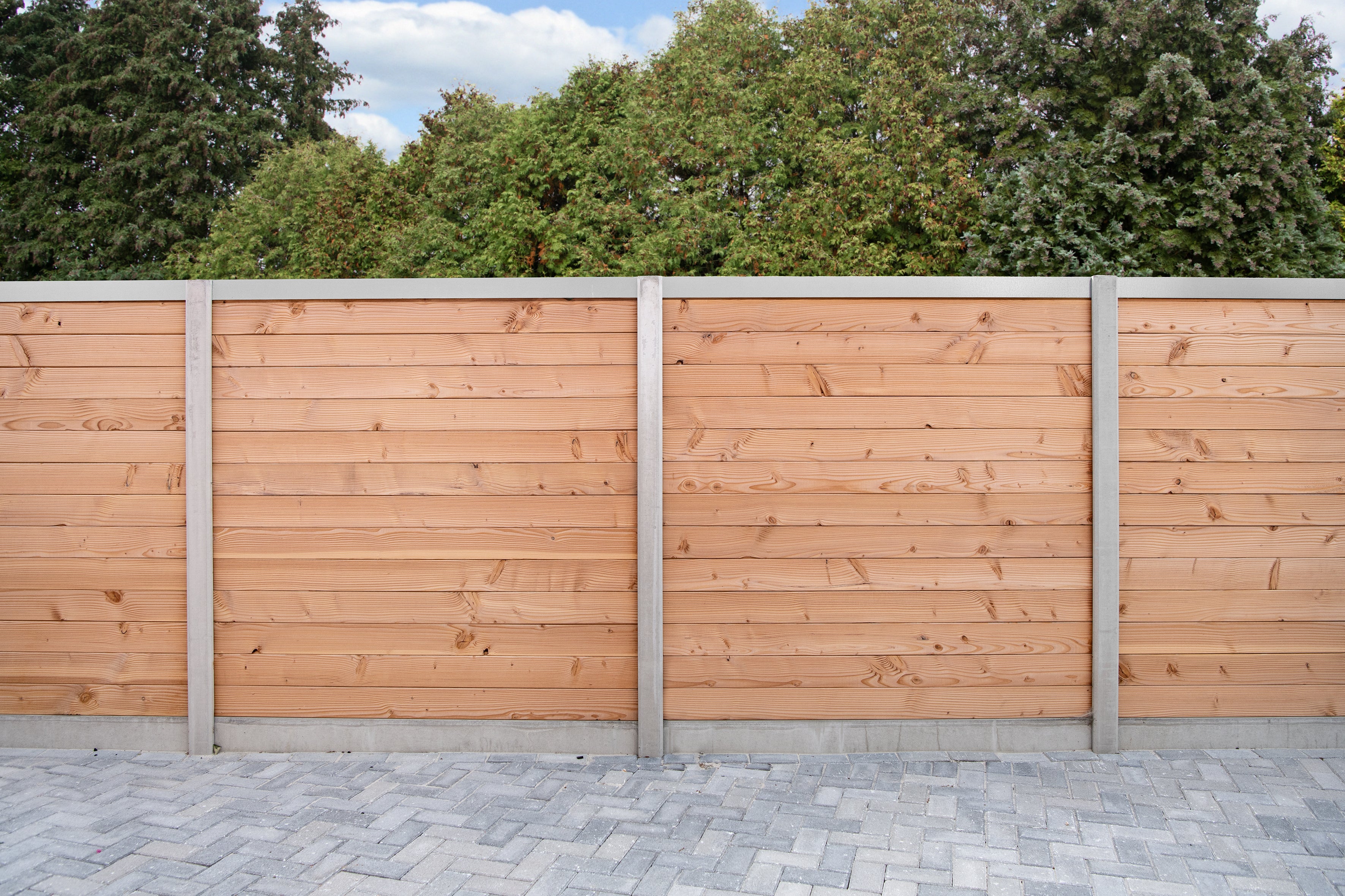 Douglas blokhutprofiel 2,8 x 14,5 x 180 cm, gedroogd, geschaafd