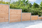 Douglas blokhutprofiel 2,8 x 14,5 x 180 cm, gedroogd, geschaafd