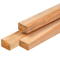 Douglas regel 4,0 x 6,0 x 300 cm, gedroogd, geschaafd, 4 ronde hoeken