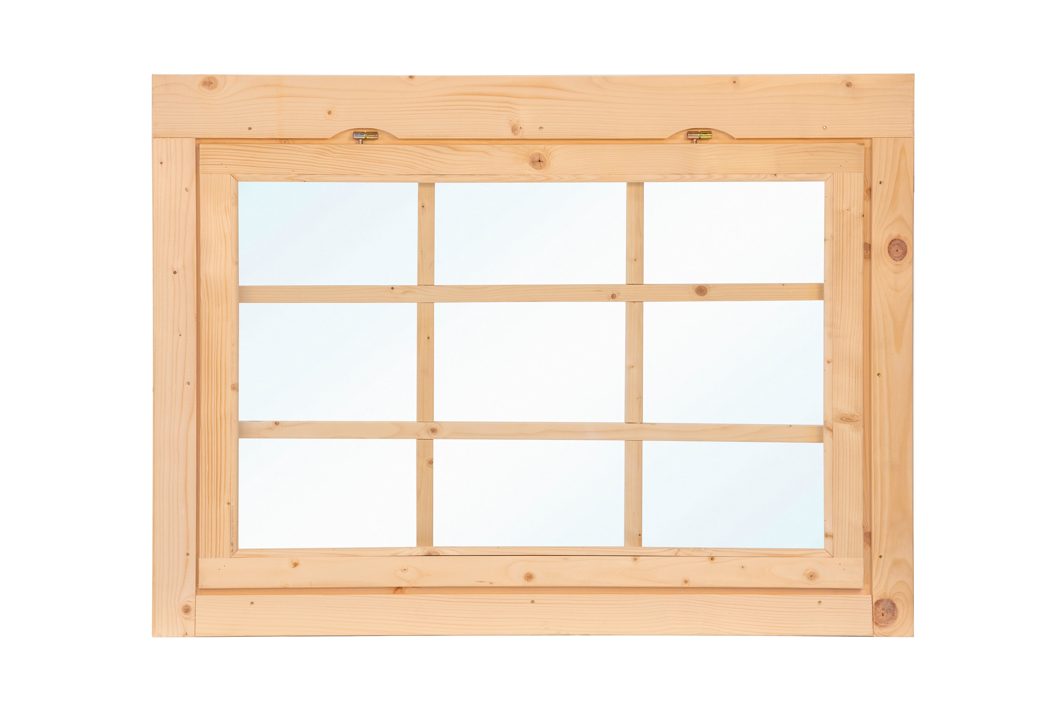 Uitzetraam enkel W2 vuren 119,5 x 87 cm
