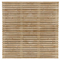 Rhombusscherm Oostende, groen geïmpregneerd ME vuren, RVS-geschroefd, 180 x 180 cm