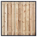 Luxe stalen kader antraciet 180 x 180 cm