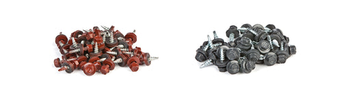 Aquapan / Easypan schroeven - rood - 20 mm - doos van 40 stuks