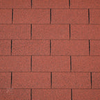 Dakshingles recht rood - pak 3 m²