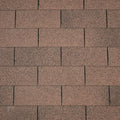 Dakshingles recht bruin - pak 3 m²