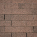 Dakshingles recht bruin - pak 3 m²