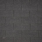 Dakshingles recht zwart - pak 3 m²