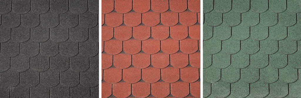 Dakshingles beverstaart rood - pak 3 m²