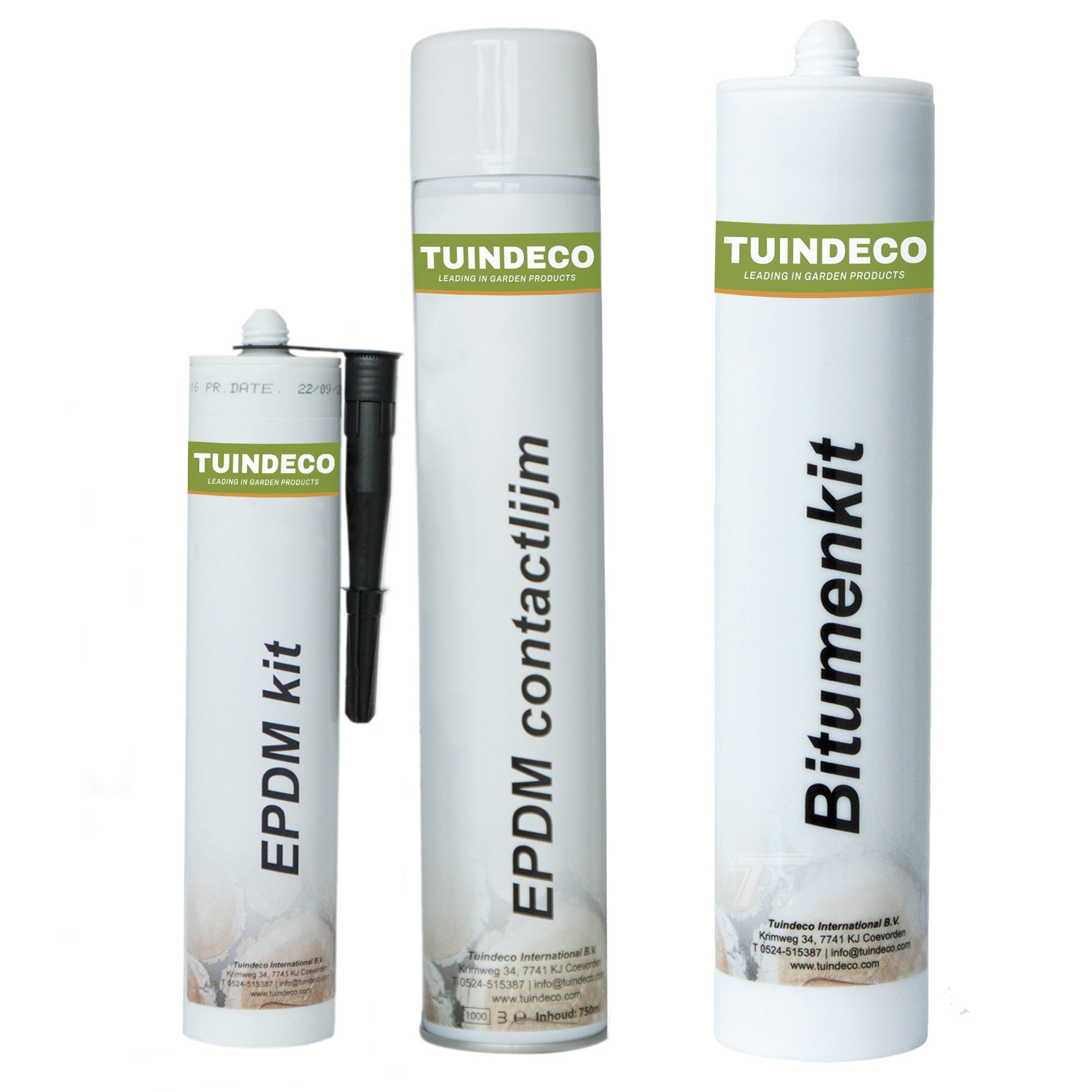 EPDM contactlijm kit koker 0,29 ltr