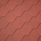 Dakshingles hexagonaal rood - pak 3 m²