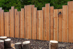 Douglas schaaldeel 2,5 x 25,0-30,0 x 300 cm, vers, fijnbezaagd