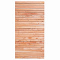 Rhombusscherm Klagenfurt, douglas, RVS-geschroefd, enkelzijdig bekleed, 30-planks 90 x 180 cm